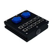 Коробка коммутационная проходная CB 02-8F-2M